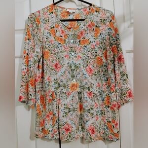 J. Jill Blouse & Cap Sleeve Tee Sz XS